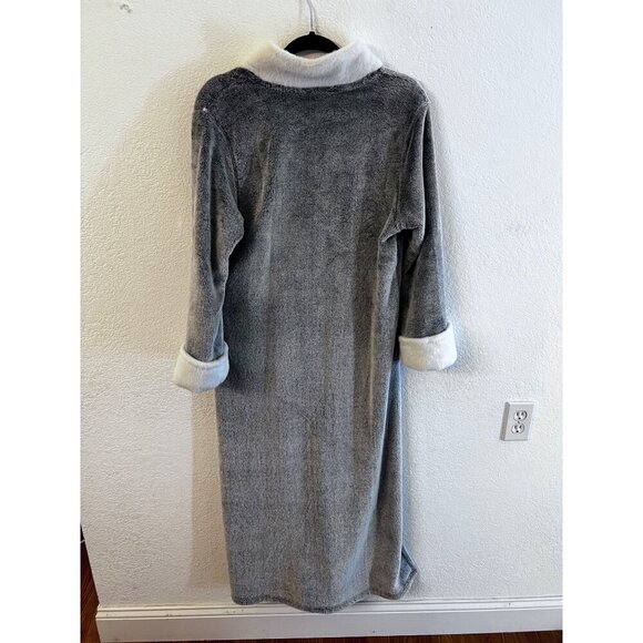 Natori Sherpa frosted lounger robe women size large - Picture 2 of 7